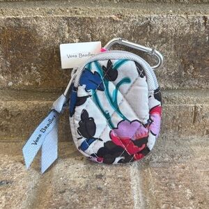 NWT Vera Bradley Bag Charm for Airpods In Vineyard Floral